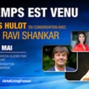 Nicolas Hulot et Sri Sri Ravi Shankar en live